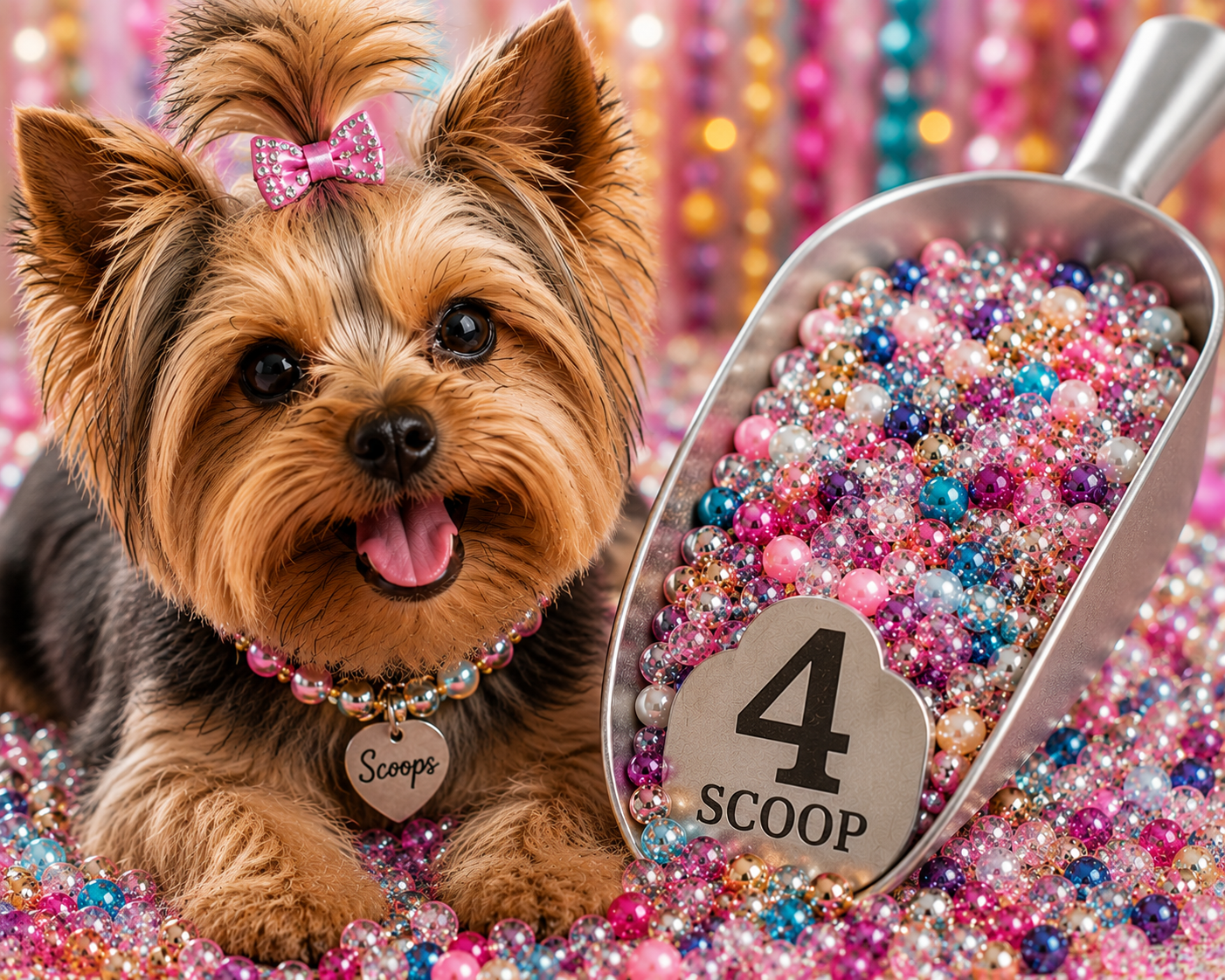 Four Scoop → 4 Mystery Bead Scoops – Quadruple the Prizes, Quadruple the Fun!